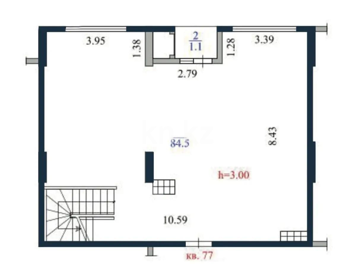 Продажа 3-комнатной квартиры, 170.9 м² - Продажа квартир в кирпичном доме в Алматы фото 1 из 1