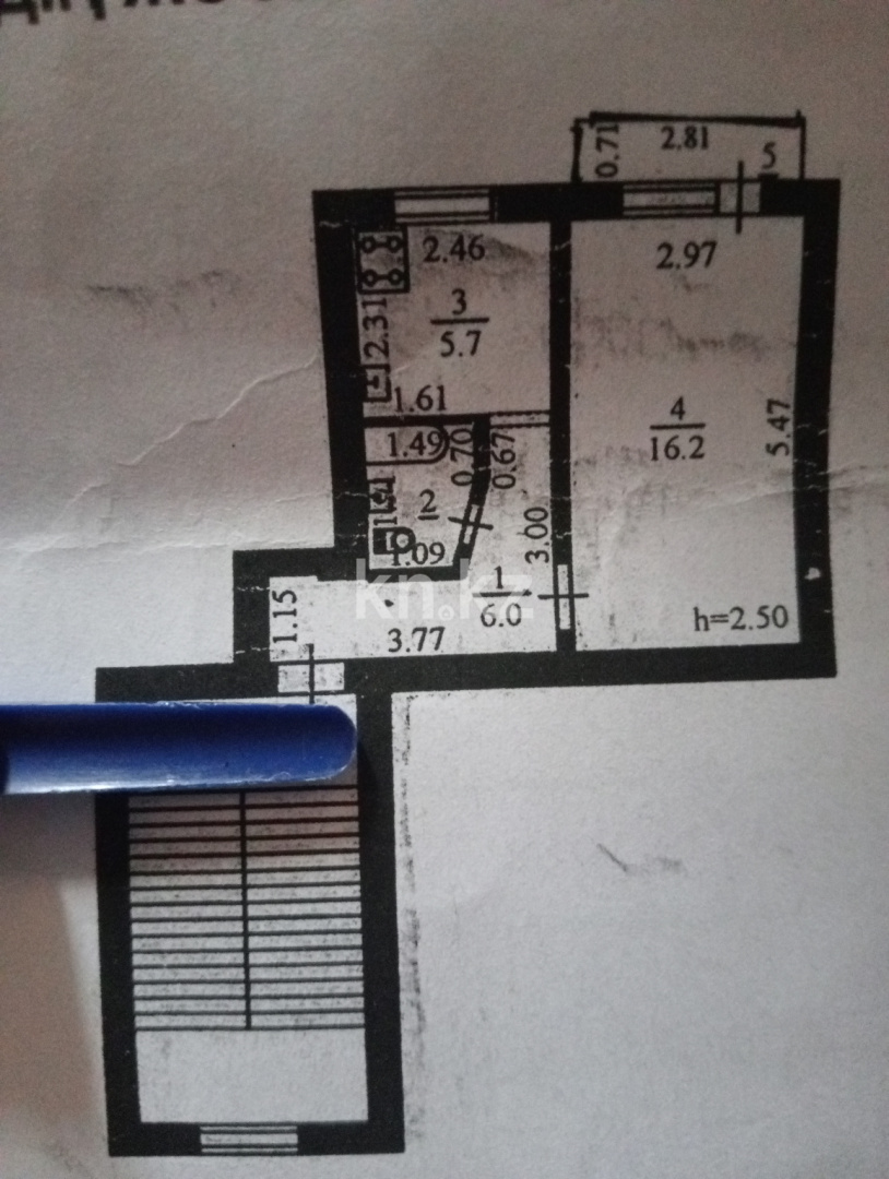 Продажа 1-комнатной квартиры, 31.1 м², пр. Ауэзова, дом  59 - Продажа квартир в Атырау фото 1 из 2