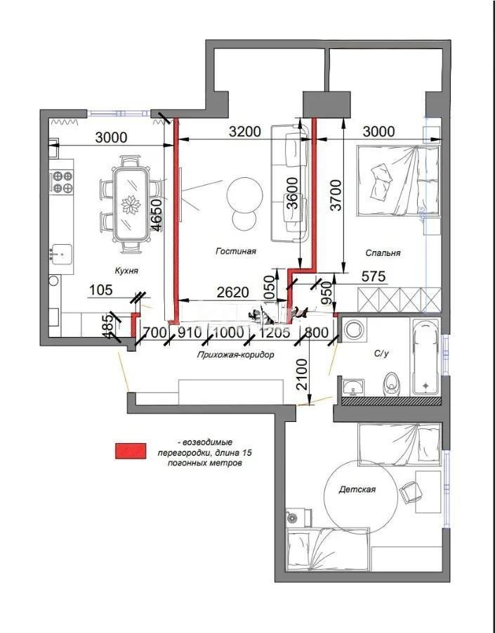 Продажа 3-комнатной квартиры, 80 м² - Продажа трехкомнатных квартир в кирпичном доме в Караганде фото 6 из 33