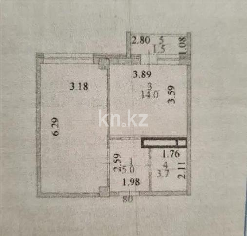 Продажа 1-комнатной квартиры, 44 м² в Астане - фото 4