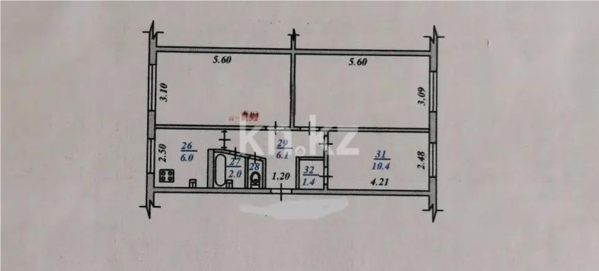 Продажа 3-комнатной квартиры, 61.6 м² - Продажа квартир в Алматы - страница 18 фото 5 из 5