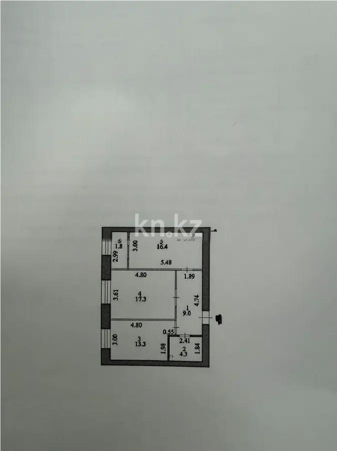 Продажа 2-комнатной квартиры, 62.5 м², пр. Тауелсыздык, дом  25/1 стр в Астане