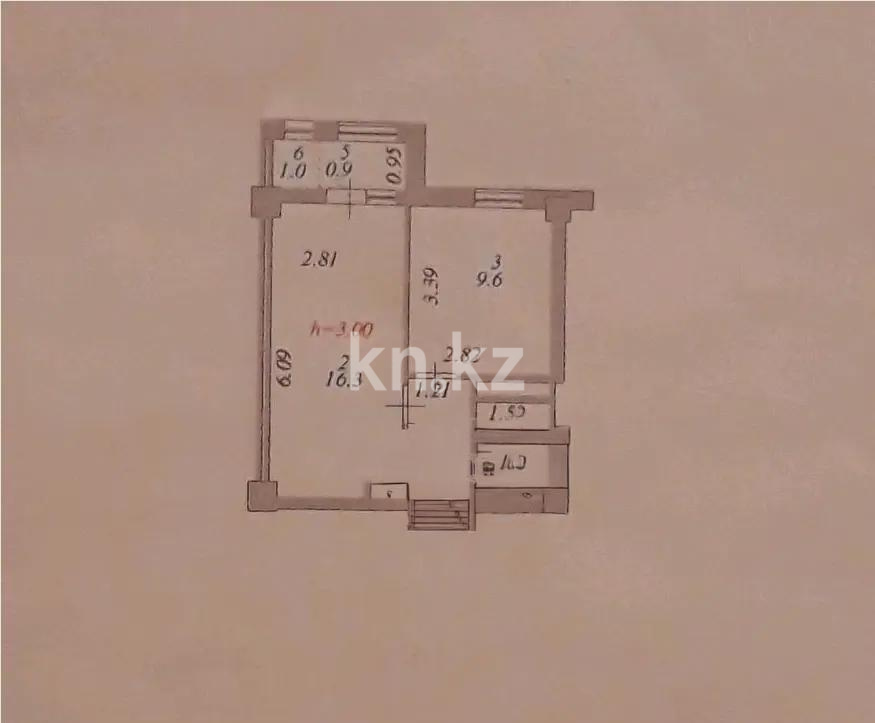 Продажа 1-комнатной квартиры, 34 м² - Продажа однокомнатных квартир от собственников в Астане - страница 7 фото 3 из 3