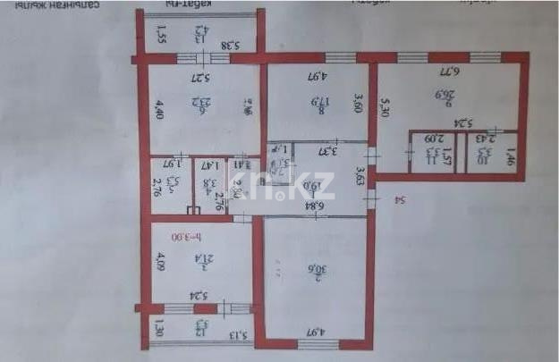 Продажа 4-комнатной квартиры, 165 м² - Продажа четырехкомнатных квартир в р-не Сарайшык Астаны фото 1 из 1