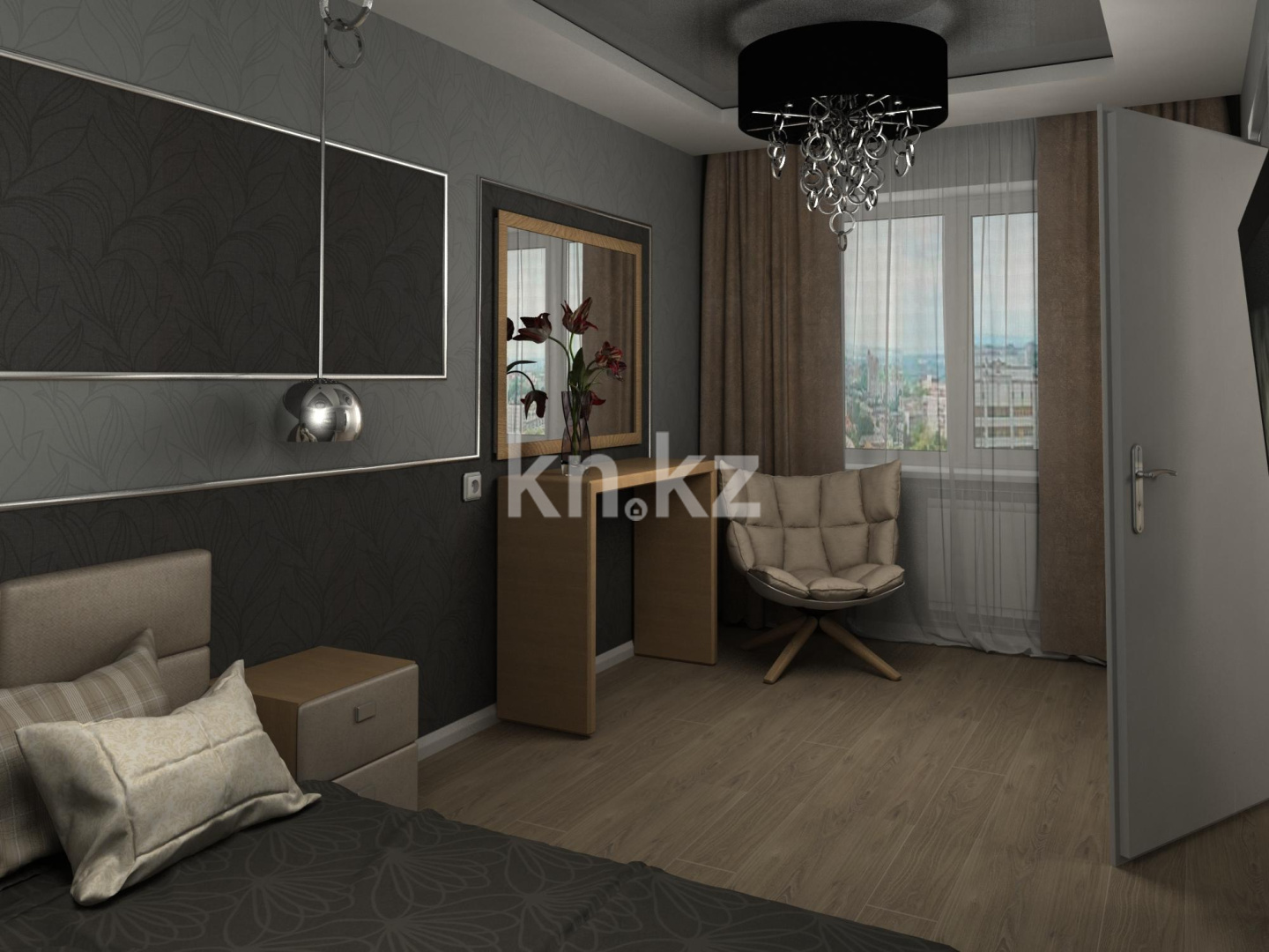 Аренда 1-комнатной квартиры посуточно, 36 м², ул. Гоголя, дом  53 - Аренда  однокомнатных квартир посуточно в Караганде с фото фото 3 из 5