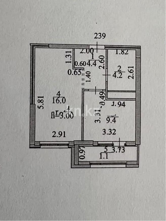 Продажа 1-комнатной квартиры, 35 м² - Продажа квартир в Астане - страница 5 фото 4 из 4