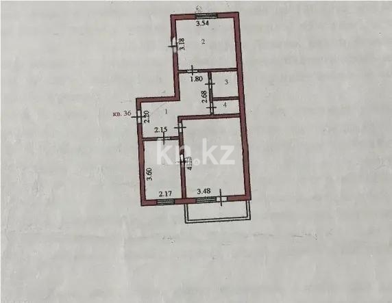 Продажа 2-комнатной квартиры, 50 м² в Астане - фото 6