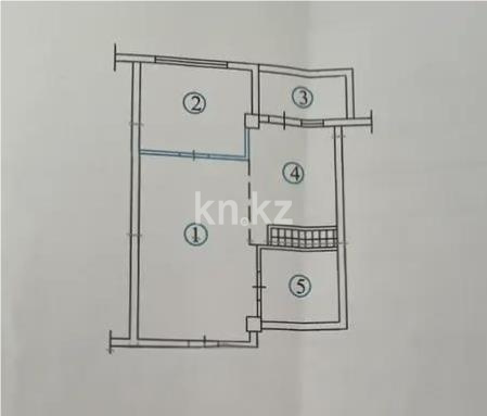 Продажа 2-комнатной квартиры, 36.3 м² в Алматы - фото 5