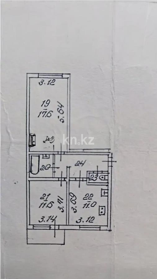 Продажа 2-комнатной квартиры, 51.9 м² - Продажа  двухкомнатных квартир в новостройках Алматы с фото - страница 2 фото 5 из 5