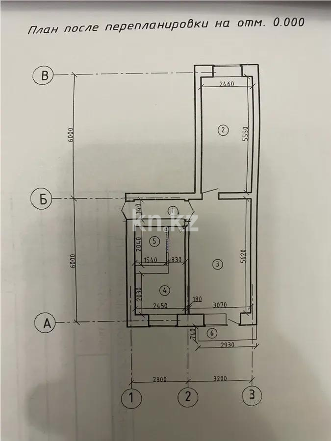 Продажа 2-комнатной квартиры, 45 м², мкр-н 17, дом  34 фото 3 из 3 | kn.kz Продажа 2-комнатной квартиры, 45 м², мкр-н 17, дом  34 - Продажа квартир в Караганде фото 3 из 3