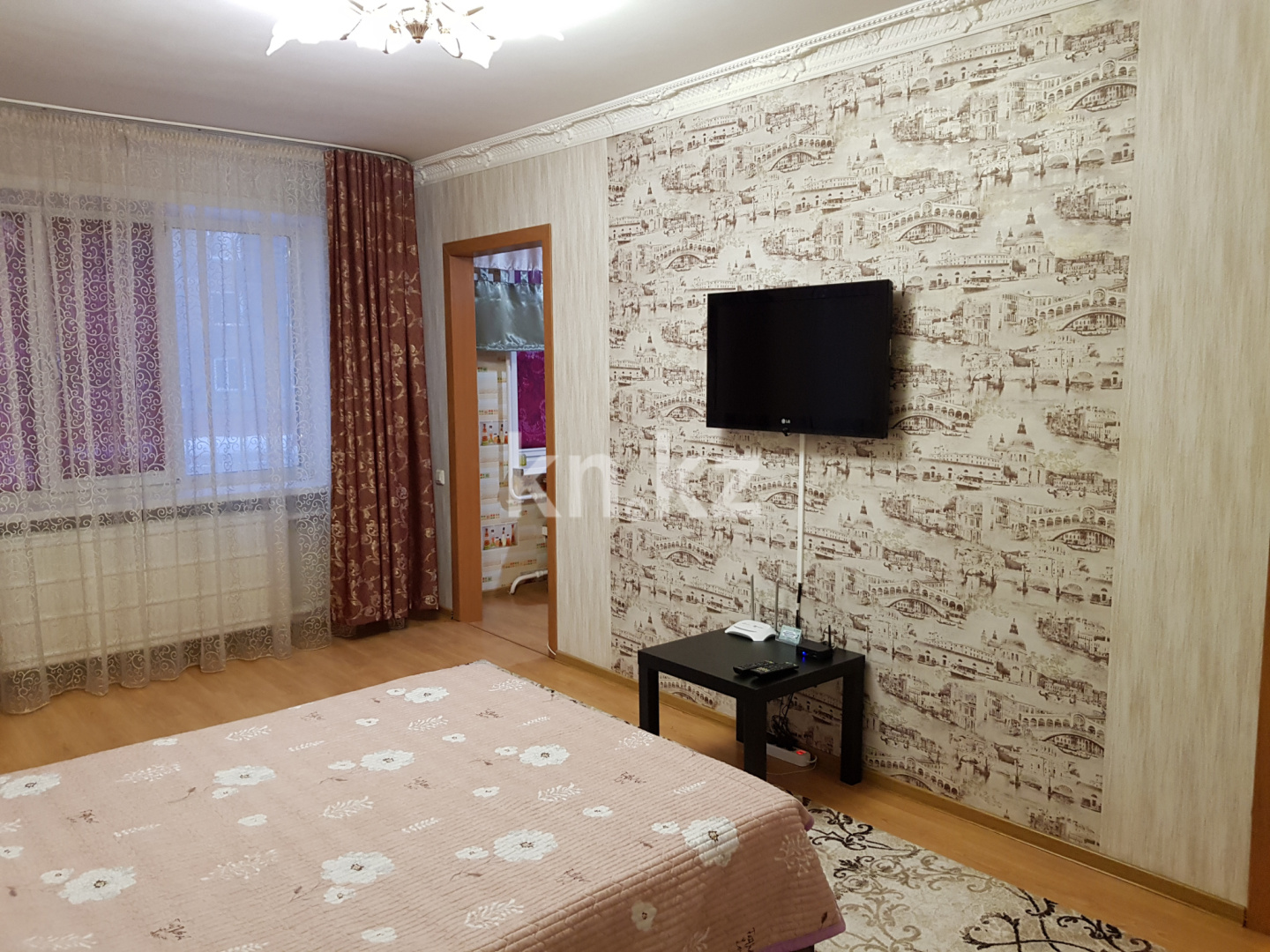 Аренда 1-комнатной квартиры посуточно, 34 м², Катаева, дом  34 - Аренда жилой и коммерческой недвижимости в Павлодаре фото 1 из 4