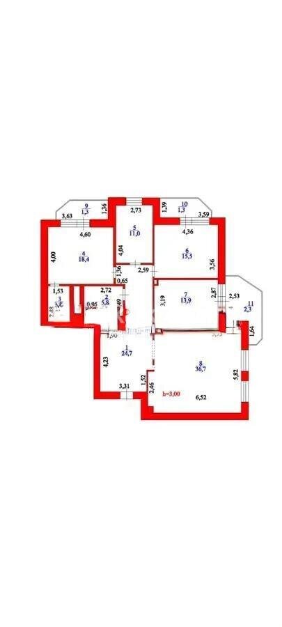 Продажа 4-комнатной квартиры, 135 м² в Астане - фото 7
