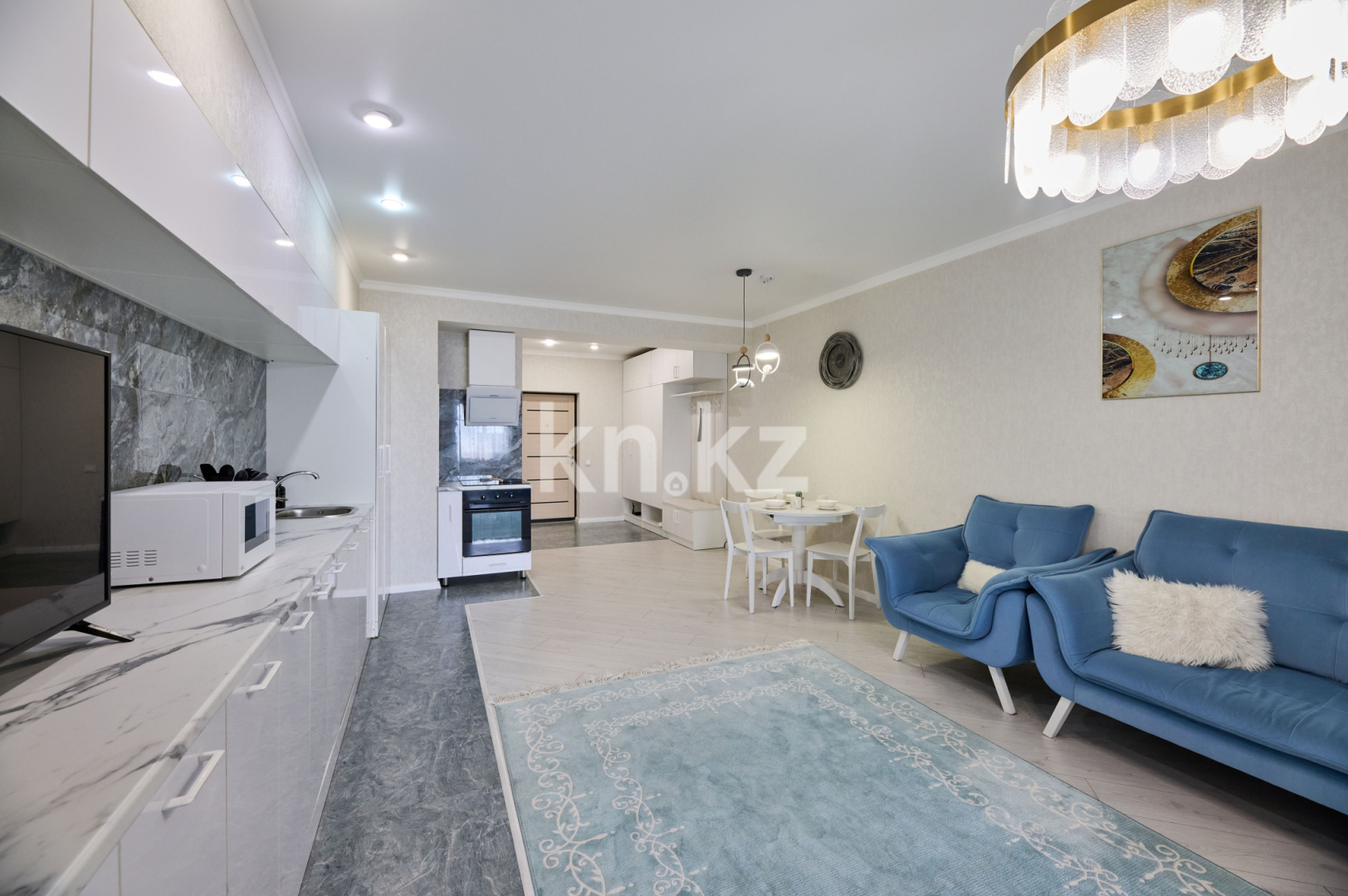 Аренда 1-комнатной квартиры посуточно, 50 м² - Аренда однокомнатных квартир посуточно в Алматы фото 12 из 19