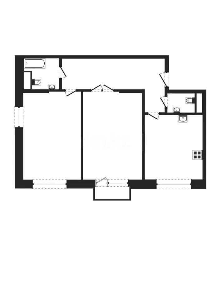 Продажа 2-комнатной квартиры, 74.1 м², мкр-н Горный Гигант, дом  192 - Продажа квартир в Алматы фото 1 из 1