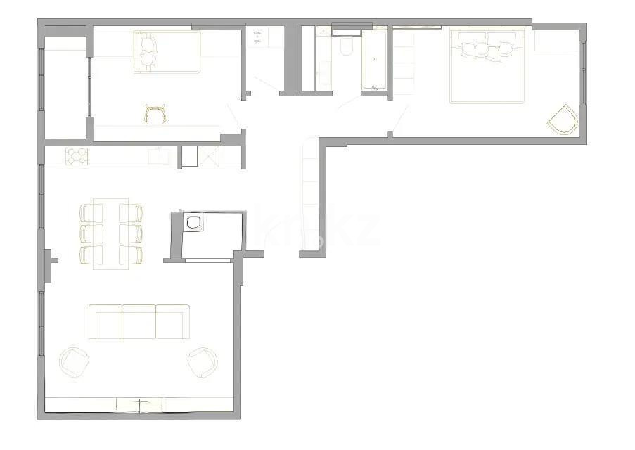 Продажа 3-комнатной квартиры, 88 м² в Астане - фото 5