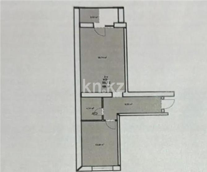 Продажа 2-комнатной квартиры, 55.72 м² - Продажа квартир в Астане - страница 5 фото 1 из 1