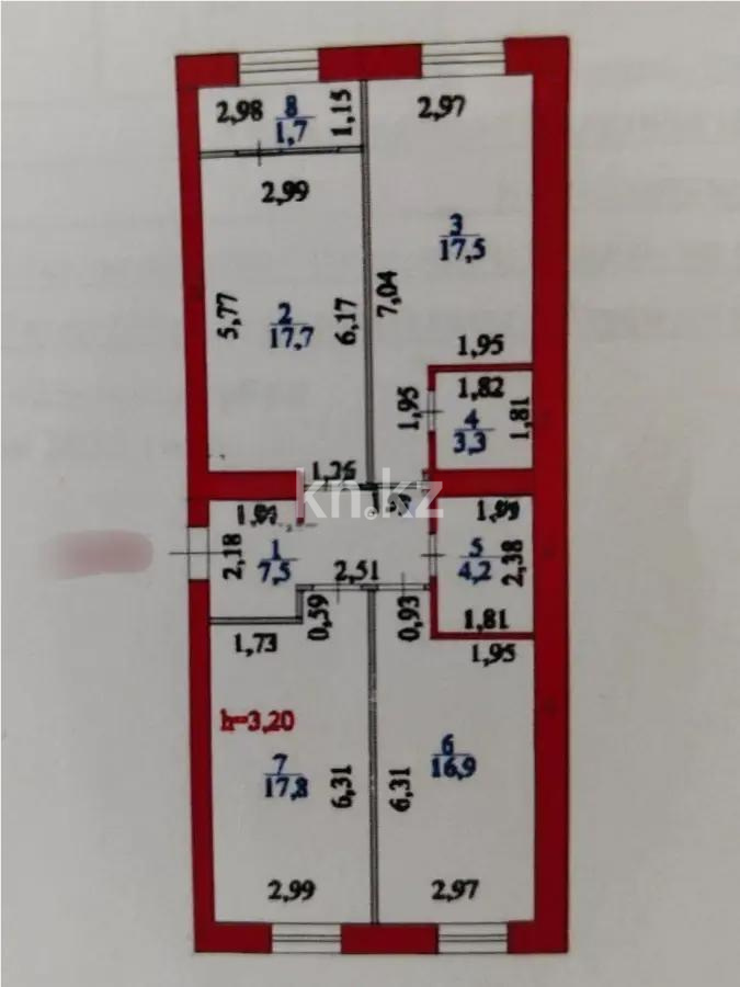 Продажа 3-комнатной квартиры, 87 м² в Астане