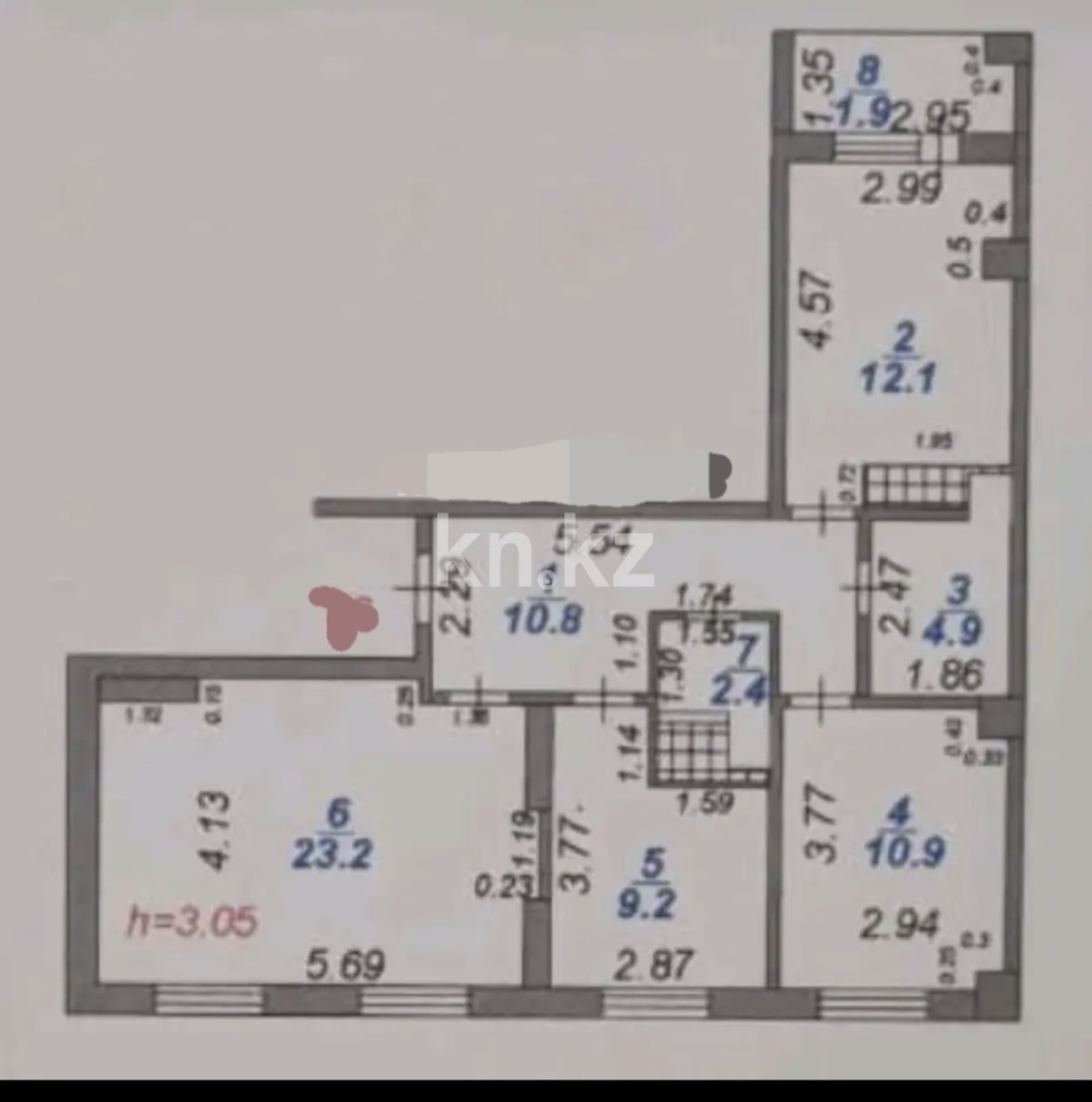 Продажа 3-комнатной квартиры, 76.8 м² - Продажа квартир в Казахстане - страница 3 фото 11 из 14