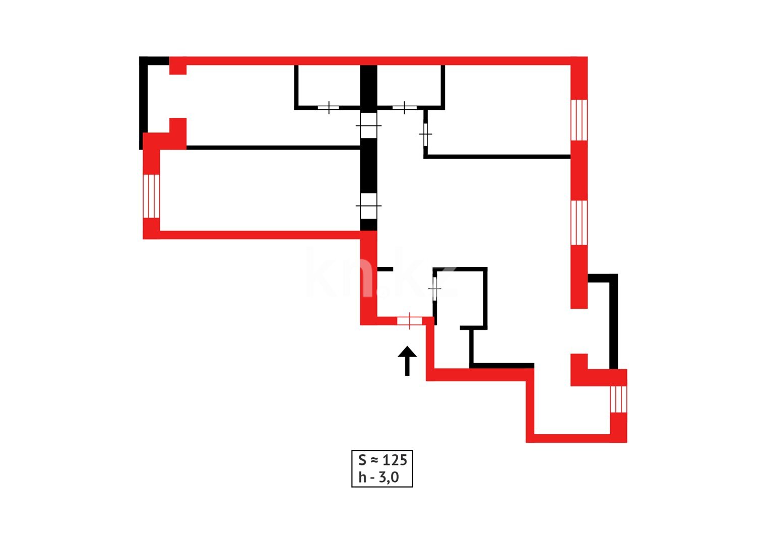 Продажа 4-комнатной квартиры, 125 м² в Караганде - фото 43