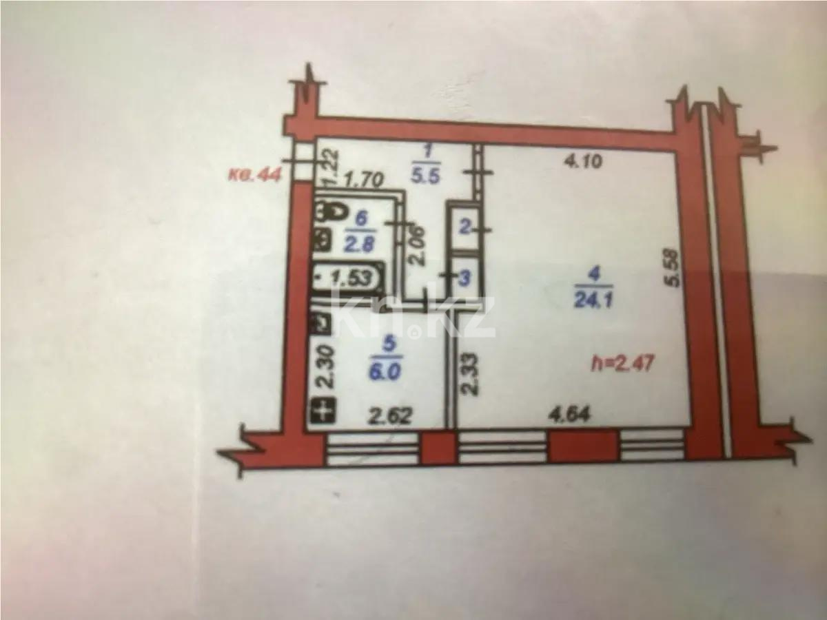 Продажа 1-комнатной квартиры, 39.9 м² - Недвижимость в Алматы - страница 23 фото 1 из 1