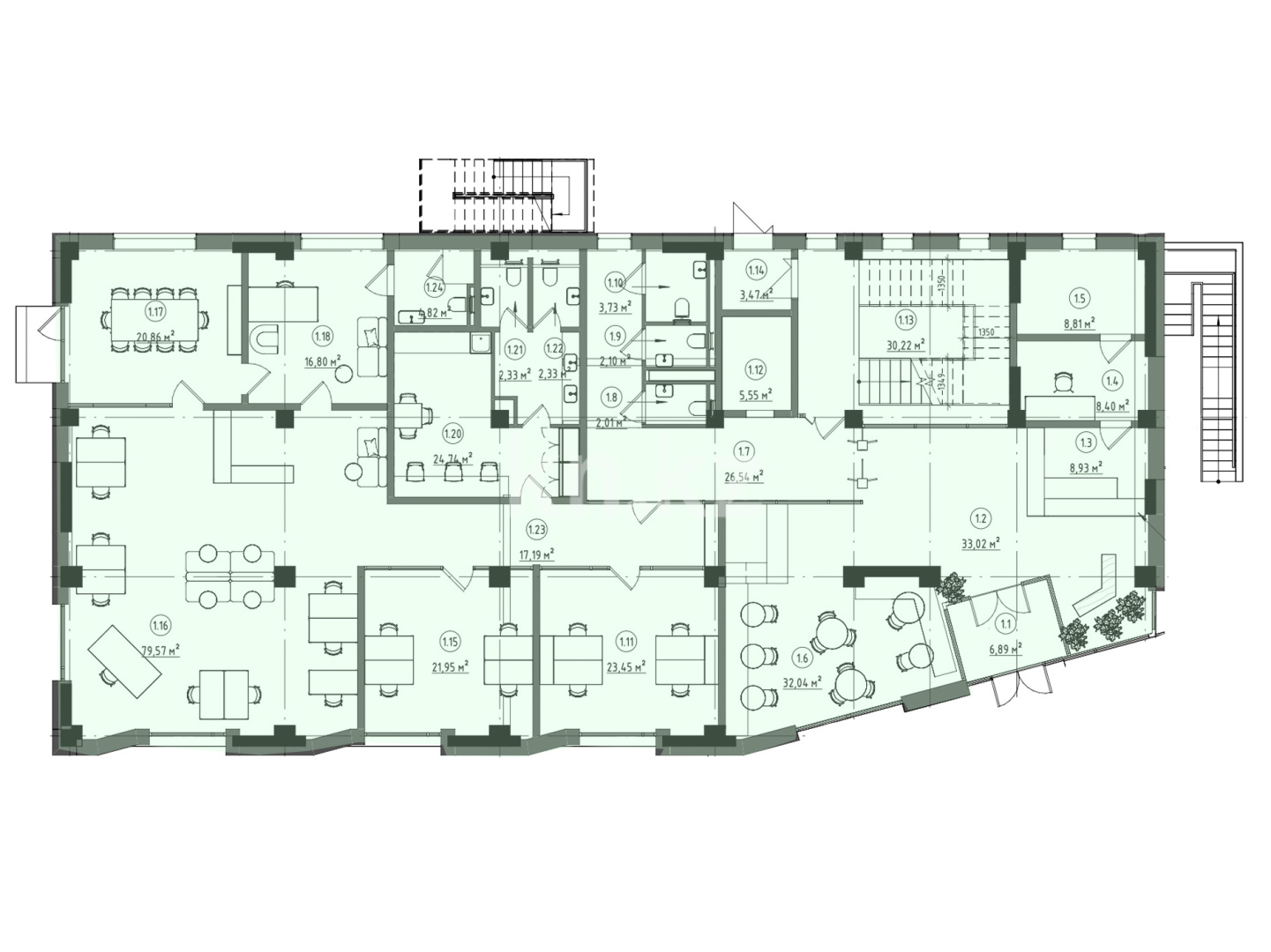 Продажа , 385 м², ул. Черепанова, дом  16а - Продажа офисных и торговых помещений в Алматы с фото фото 10 из 10