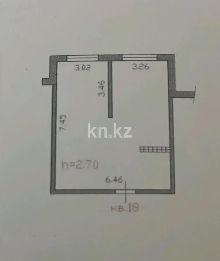 Продажа 1-комнатной квартиры, 47.55 м², мкр-н Шугыла, дом  340/5а стр в Алматы