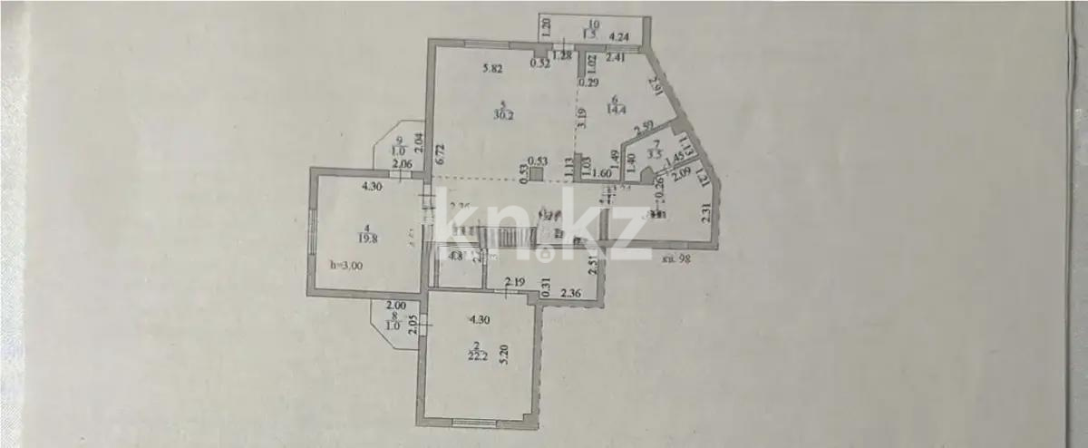 Продажа 3-комнатной квартиры, 135 м² в Астане