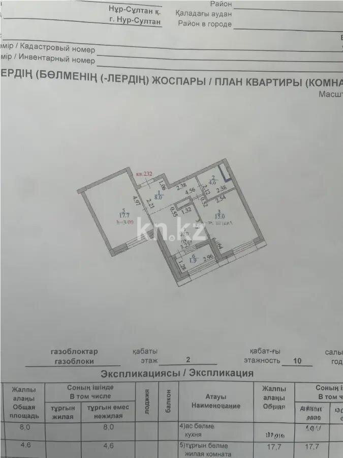 Продажа 2-комнатной квартиры, 60 м² в Астане - фото 5
