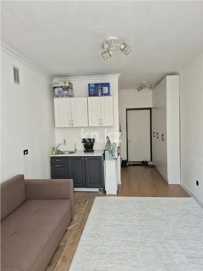 Продажа 1-комнатной квартиры, 23 м², ул. Нажимеденова, дом  17 - Продажа  однокомнатных квартир в новостройках Астаны без посредников с фото фото 1 из 3