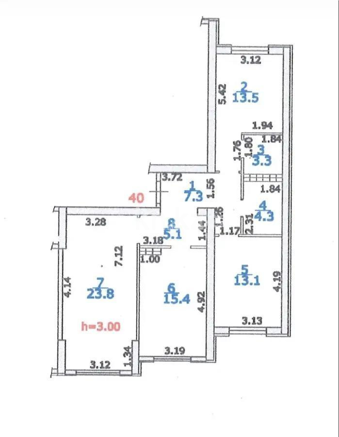 Продажа 3-комнатной квартиры, 86 м² - Продажа квартир в новостройках Алматы без посредников - страница 16 фото 7 из 7