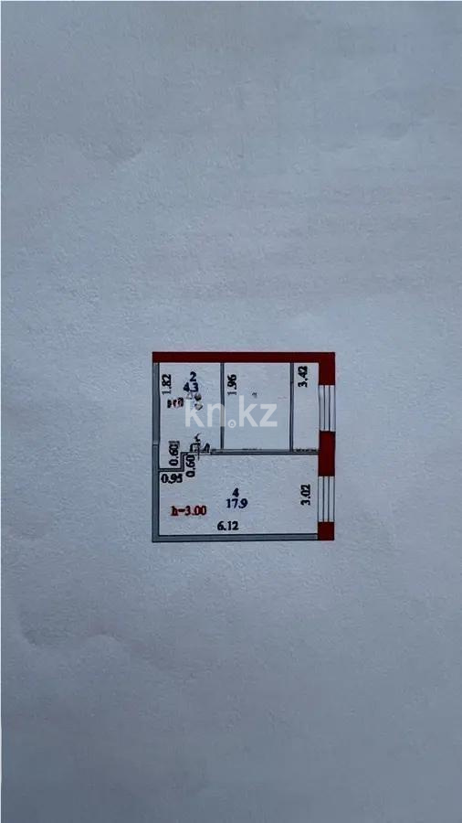 Продажа 1-комнатной квартиры, 37 м², ул. Е-34, дом  4 - Продажа  однокомнатных квартир в Астане без посредников фото 1 из 1