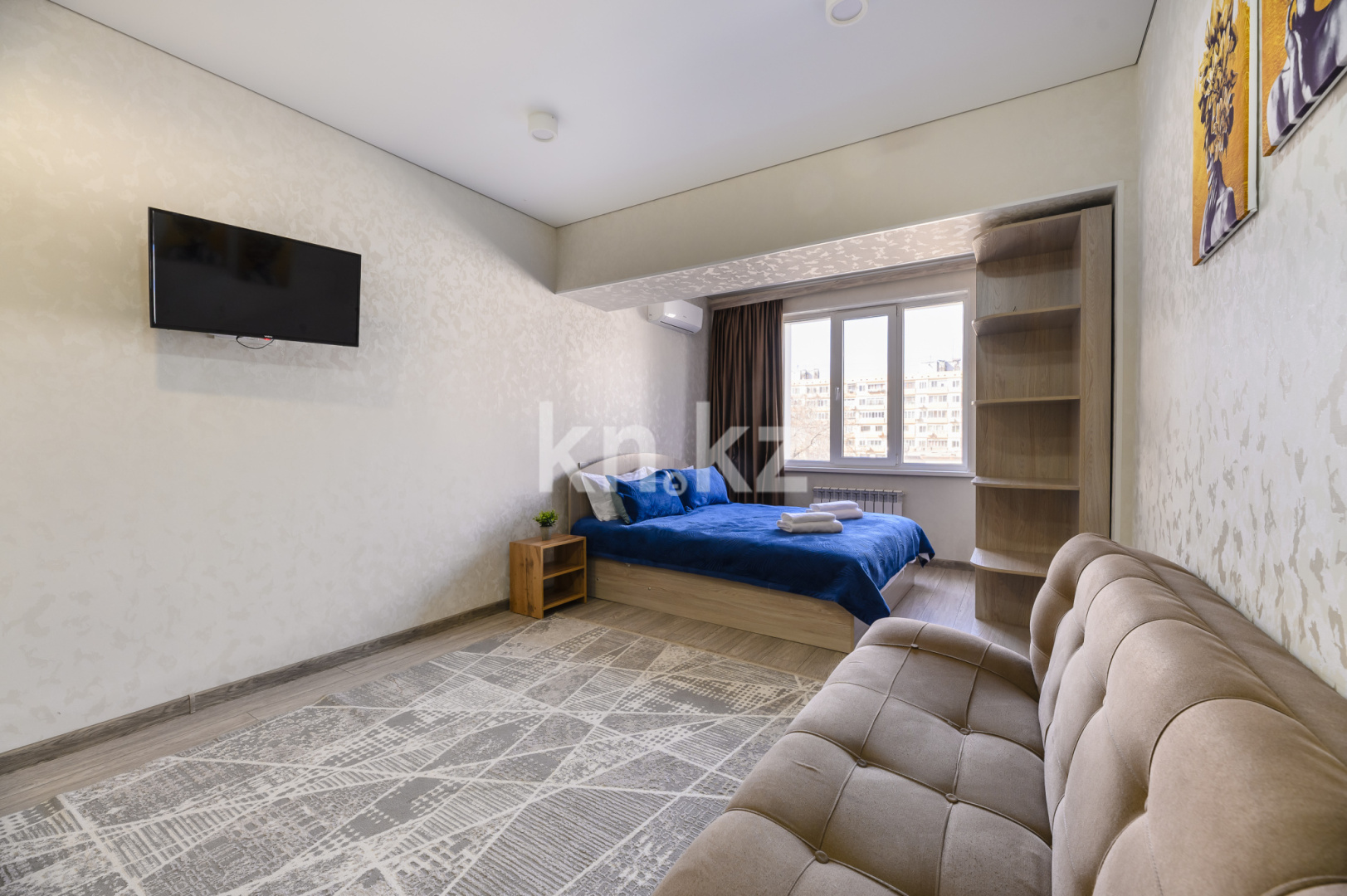 Аренда 1-комнатной квартиры посуточно, 45 м² - Аренда однокомнатных квартир посуточно в Алматы фото 6 из 24