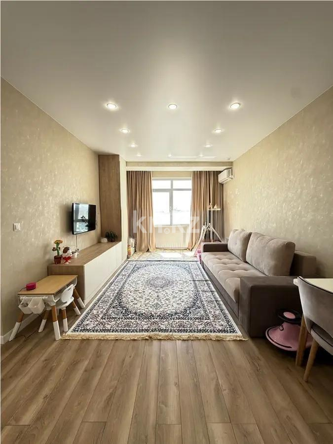 Продажа 2-комнатной квартиры, 50.4 м², ул. Нажимеденова, дом  2 - Продажа  двухкомнатных квартир в новостройках Астаны без посредников с фото фото 1 из 5
