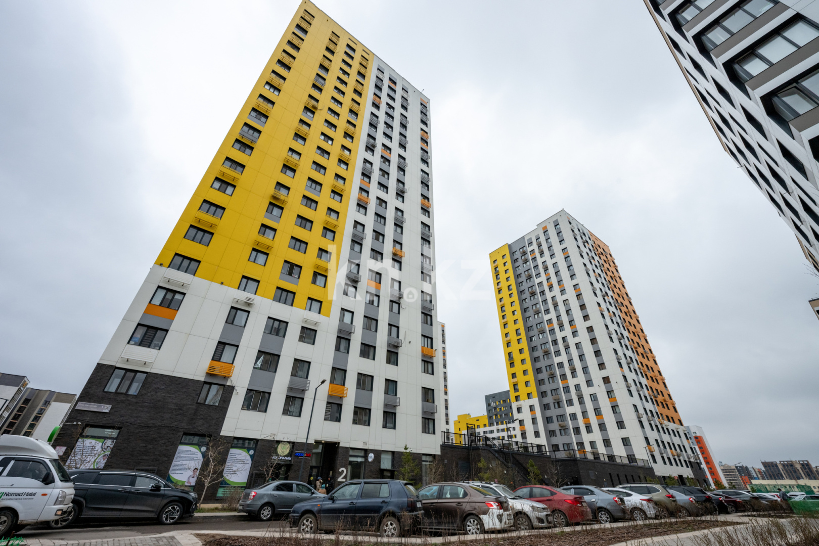 Продажа 2-комнатной квартиры, 59.3 м² в Астане