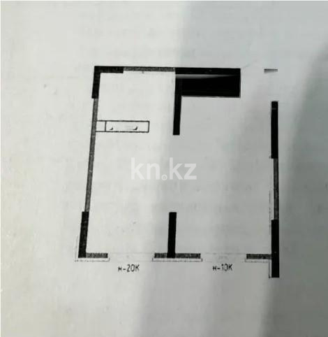Продажа 2-комнатной квартиры, 49.5 м², ул. Жандосова, дом  94а - Продажа квартир в Казахстане фото 1 из 1
