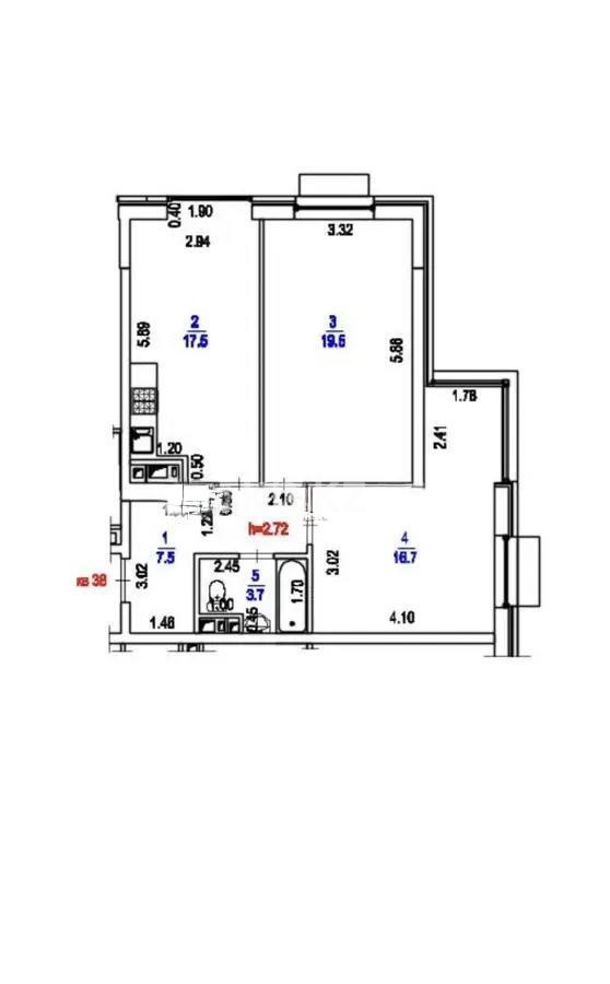 Продажа 2-комнатной квартиры, 64.9 м² - Продажа недвижимости в Алматы - страница 11 фото 2 из 2