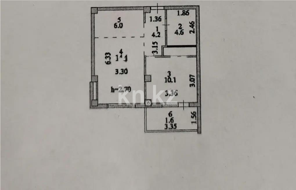 Продажа 2-комнатной квартиры, 42 м² - Продажа квартир в Астане без посредников - страница 7 фото 6 из 6