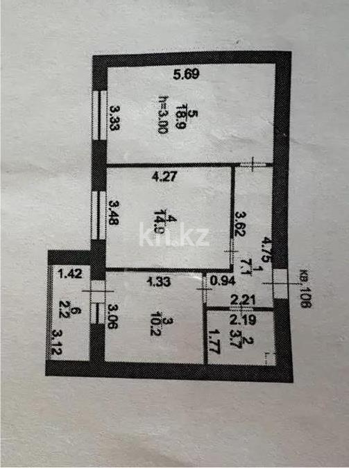 Продажа 2-комнатной квартиры, 57 м² - Недвижимость в Астане - страница 18 фото 1 из 1