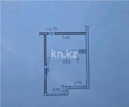 Продажа 1-комнатной квартиры, 39 м² в Алматы