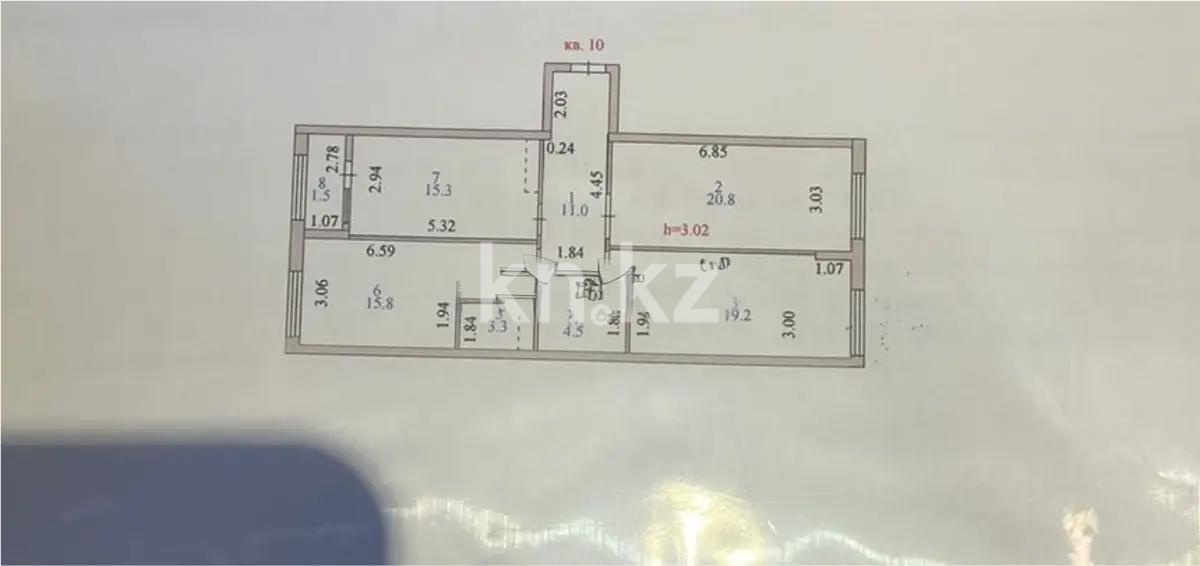 Продажа 3-комнатной квартиры, 91 м² - Продажа недвижимости в Астане - страница 7 фото 6 из 6
