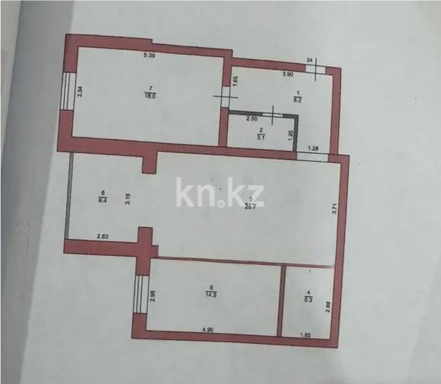 Продажа 3-комнатной квартиры, 83 м² - Продажа квартир в Казахстане - страница 32 фото 7 из 7
