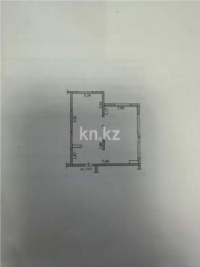 Продажа 2-комнатной квартиры, 51.7 м² в Алматы