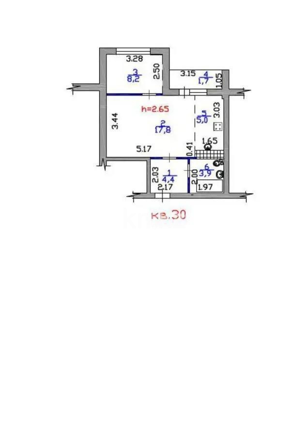 Продажа 2-комнатной квартиры, 42 м², ул. Жунисова, дом  8/5 в Алматы - фото 4