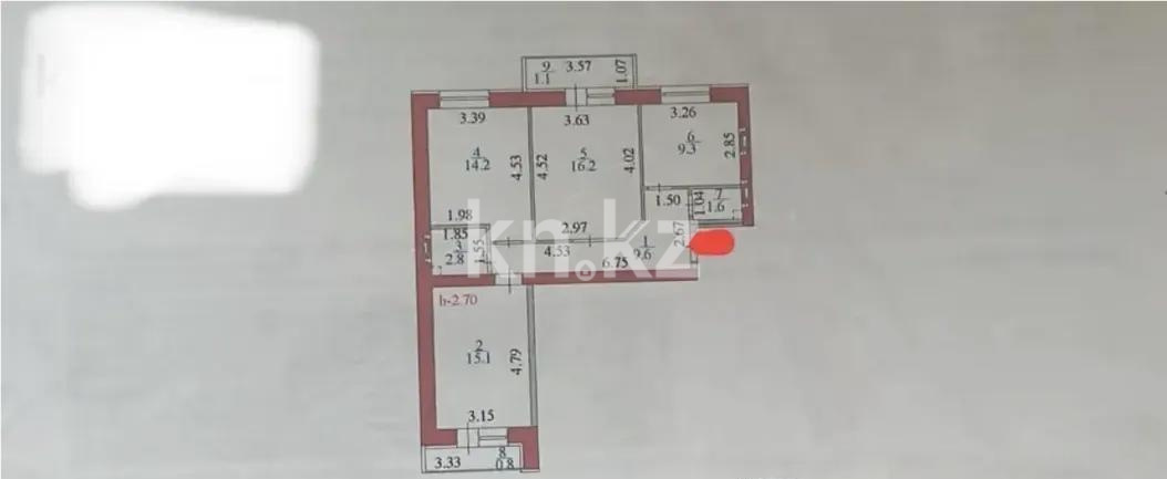 Продажа 3-комнатной квартиры, 71 м², ул. Е-181, дом  3 в Астане - фото 4