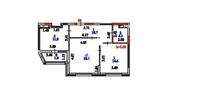 Продажа 2-комнатной квартиры, 61.8 м² - Недвижимость в Астане - страница 33 фото 4 из 4