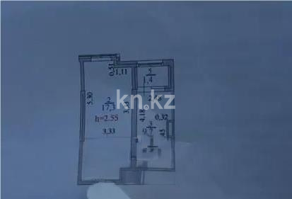 Продажа 1-комнатной квартиры, 41 м² в Астане