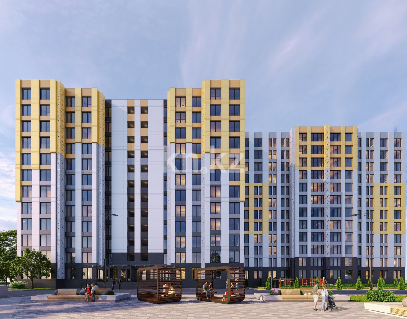 Продажа 1-комнатной квартиры, 45.85 м², мкр. Дарабоз, дом  100 - Ул. Момышулы и Рыскулова - Продажа квартир в Алматы фото 5 из 7