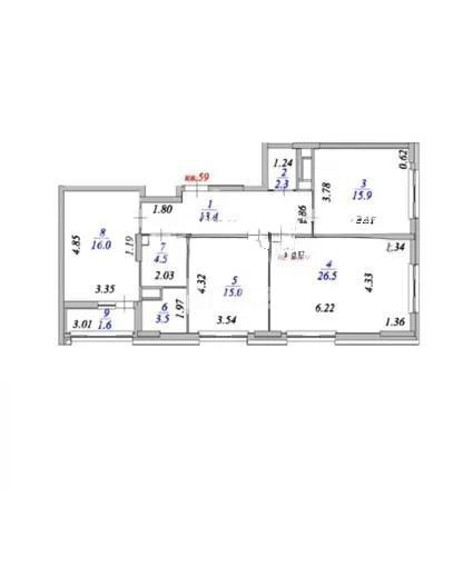 Продажа 3-комнатной квартиры, 100 м² в Астане - фото 8