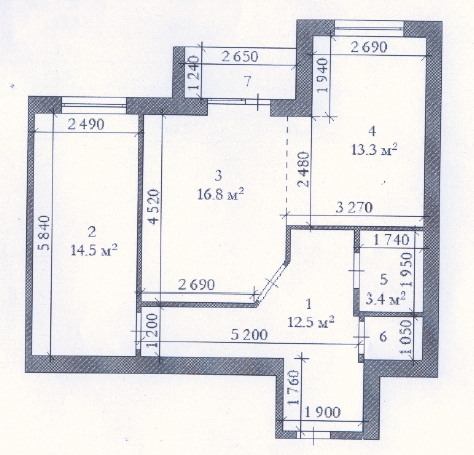 Продажа 2-комнатной квартиры, 64 м² в Караганде - фото 19