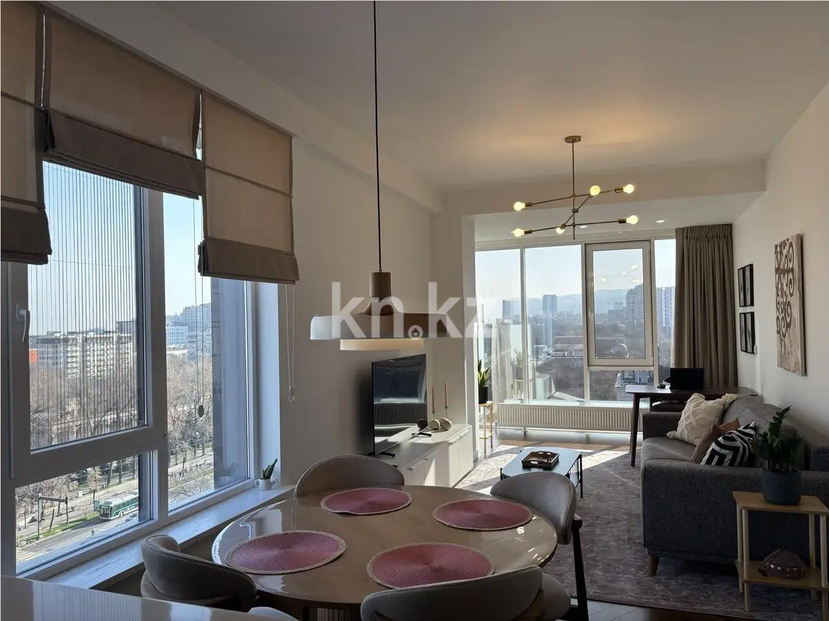 Продажа 2-комнатной квартиры, 55 м², пр. Абая, дом  38 - Продажа  двухкомнатных квартир в новостройках Алматы без посредников фото 1 из 3